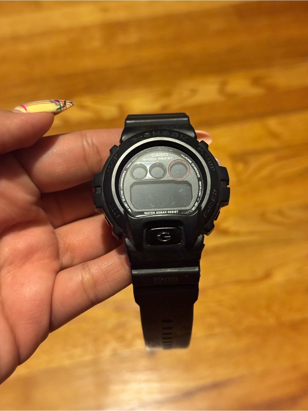Casio Black Digital G-Shock Style Watch